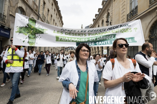 Manifestation pharmaciens Dijon