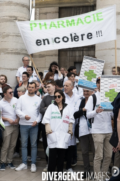Manifestation pharmaciens Dijon