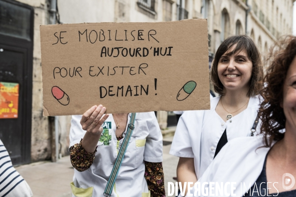 Manifestation pharmaciens Dijon