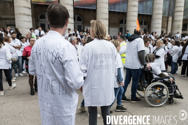 Manifestation pharmaciens Dijon