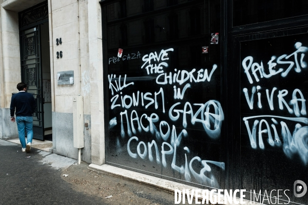 Paris 2024 - tags free gaza