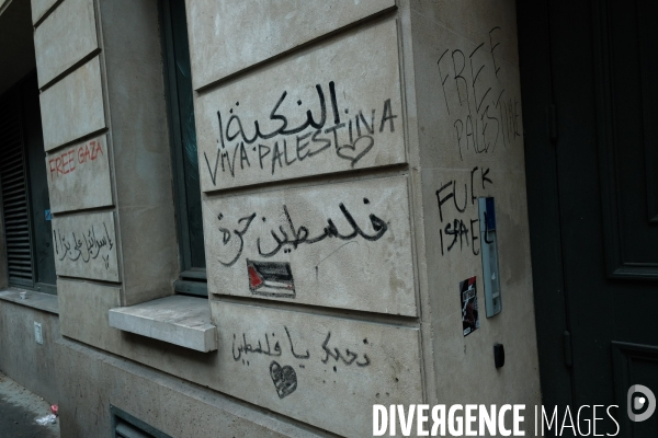 Paris 2024 - tags free gaza