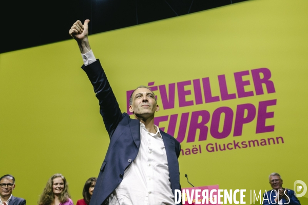 Meeting de Raphael Glucksmann