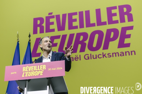 Meeting de Raphael Glucksmann