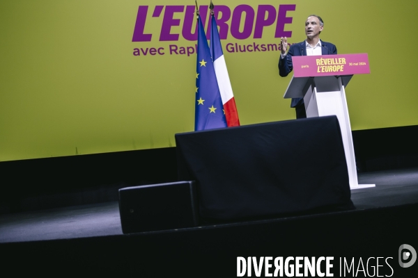 Meeting de Raphael Glucksmann