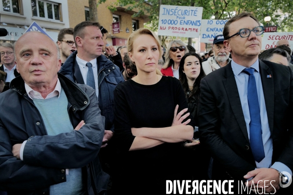 Manifestation contre l ouverture d’un centre d’hébergement pour demandeurs d’asile à Chardon Lagache 