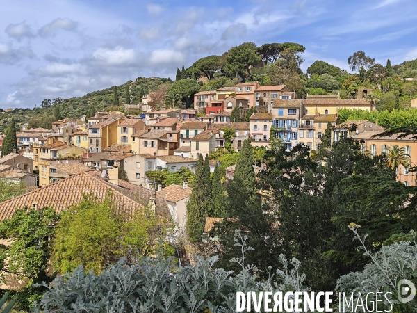 Bormes-Les-Mimosas Illustrations 2024