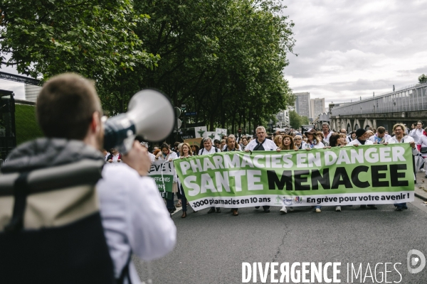 Manifestation des pharmaciens