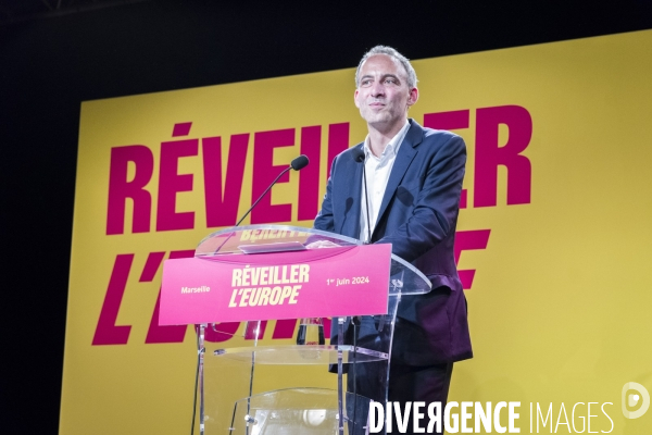 Europeennes 2024 - Meeting Place Publique  a Marseille