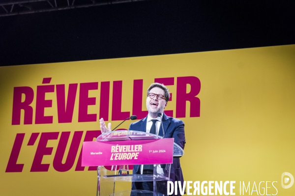 Europeennes 2024 - Meeting Place Publique  a Marseille