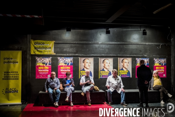 Europeennes 2024 - Meeting Place Publique  a Marseille