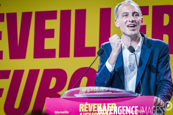 Europeennes 2024 - Meeting Place Publique  a Marseille