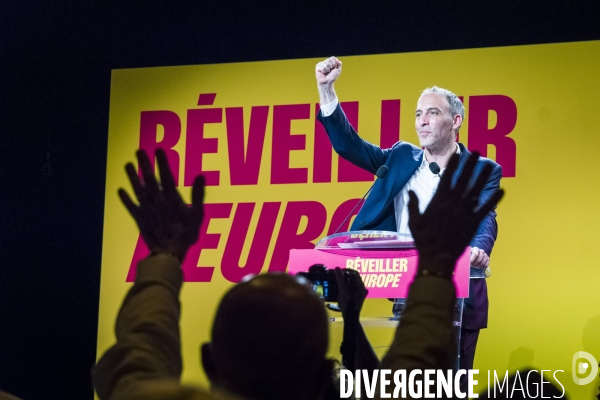 Europeennes 2024 - Meeting Place Publique  a Marseille
