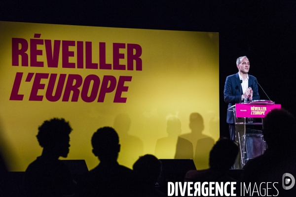 Europeennes 2024 - Meeting Place Publique  a Marseille