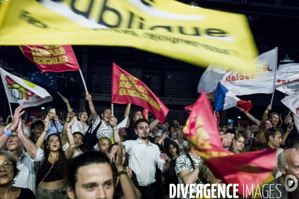 Europeennes 2024 - Meeting Place Publique  a Marseille