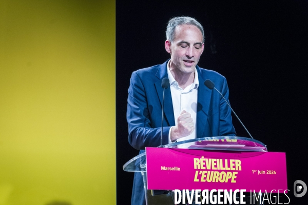 Europeennes 2024 - Meeting Place Publique  a Marseille