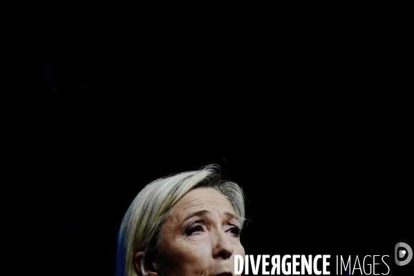 Elections Européennes / Meeting de Jordan Bardella et Marine Le Pen