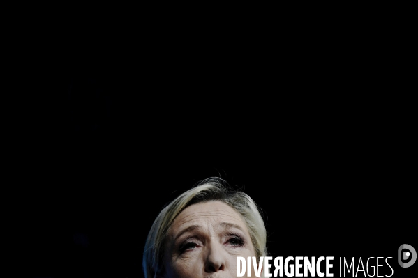 Elections Européennes / Meeting de Jordan Bardella et Marine Le Pen