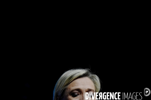 Elections Européennes / Meeting de Jordan Bardella et Marine Le Pen
