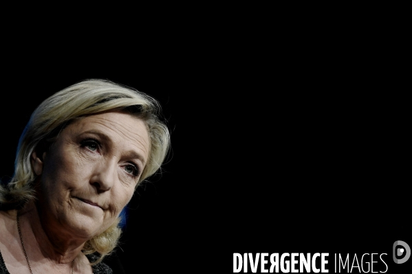 Elections Européennes / Meeting de Jordan Bardella et Marine Le Pen