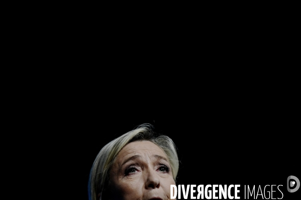 Elections Européennes / Meeting de Jordan Bardella et Marine Le Pen