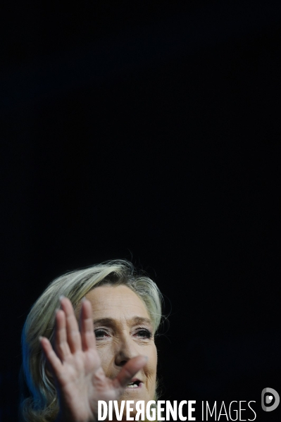 Elections Européennes / Meeting de Jordan Bardella et Marine Le Pen