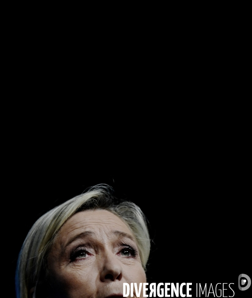 Elections Européennes / Meeting de Jordan Bardella et Marine Le Pen