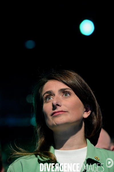 Elections européennes / Meeting des écologistes 