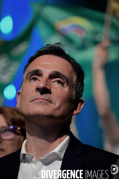 Elections européennes / Meeting des écologistes 