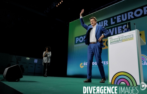 Elections européennes / Meeting des écologistes 