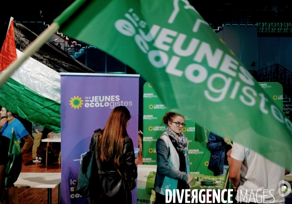 Elections européennes / Meeting des écologistes 