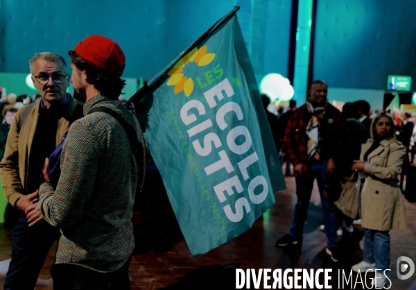 Elections européennes / Meeting des écologistes 