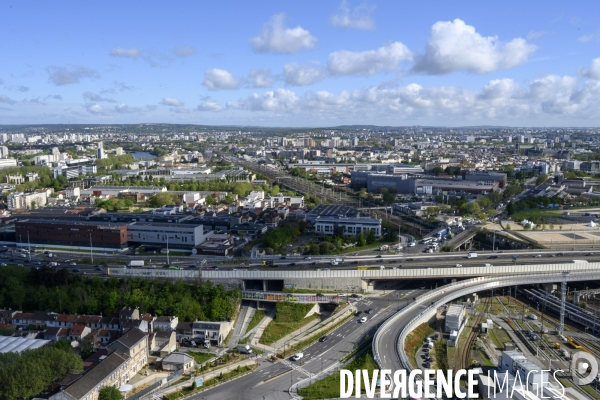 Paris vue aérienne
