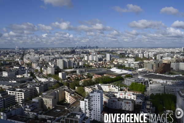 Paris vue aérienne