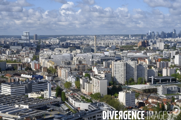 Paris vue aérienne