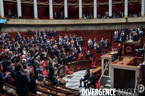 Volodymyr Zelensky à Assemblée nationale