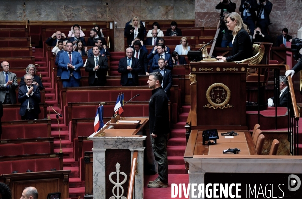 Volodymyr Zelensky à Assemblée nationale