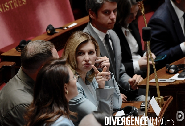 Volodymyr Zelensky à Assemblée nationale