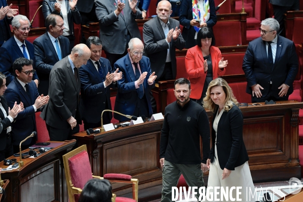 Volodymyr Zelensky à Assemblée nationale