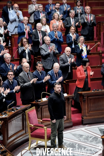 Volodymyr Zelensky à Assemblée nationale