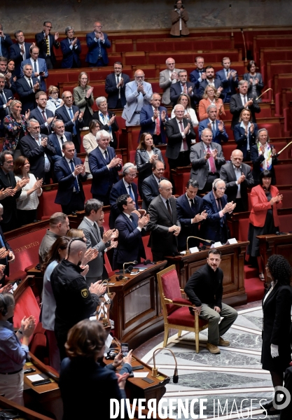 Volodymyr Zelensky à Assemblée nationale