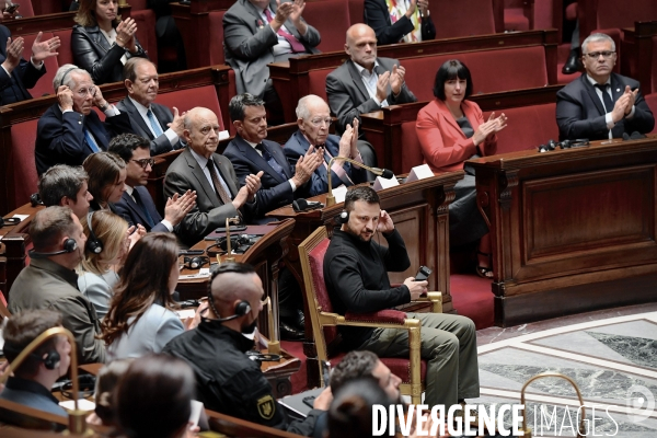 Volodymyr Zelensky à Assemblée nationale