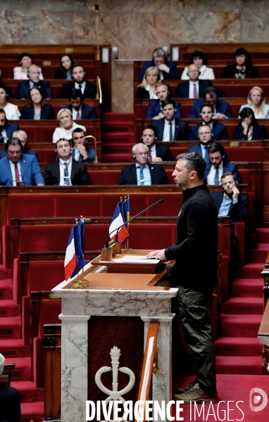 Volodymyr Zelensky à Assemblée nationale