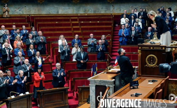 Volodymyr Zelensky à Assemblée nationale