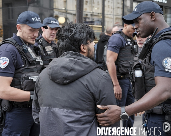 Interpellation d’un vendeur de cigarettes de contrebande