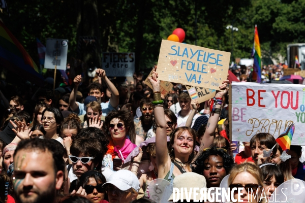 Marche des fiertés à Nantes