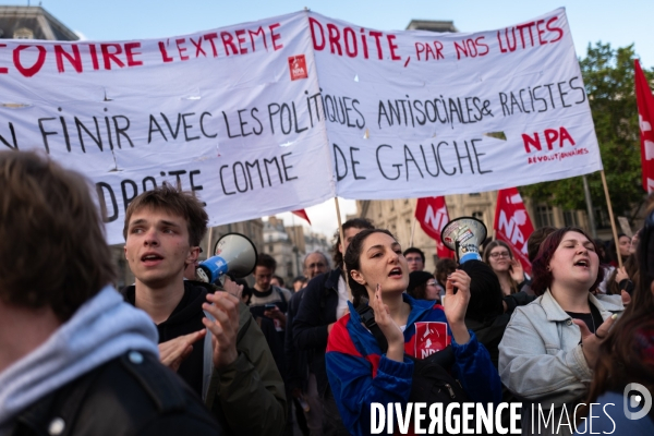 Rassemblement contre l extreme droite 