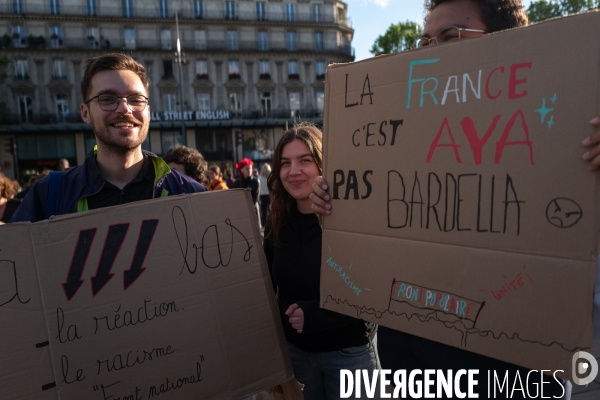 Rassemblement contre l extreme droite 