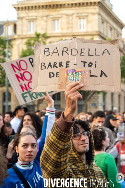 La jeunesse en colère face à l avancée du Rassemblement National aux élections européennes.