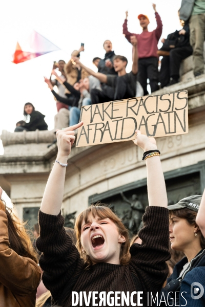 La jeunesse en colère face à l avancée du Rassemblement National aux élections européennes.